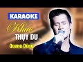 Khúc Thụy Du (Karaoke) - Quang Dũng | Official Music Video