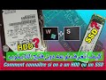 Découvrir sans ouvrir |  HDD أو SSD هل نوع ذاكرة حاسوبي