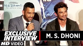 M.S Dhoni Full Interview M.S.Dhoni - The Untold Story Press Conference M.S Dhoni Full Interview M.S.Dhoni - The Untold Story Press Conference
