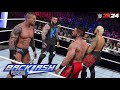 WWE 2K24: Randy Orton & Kevin Owens vs Tama Tonga & Solo Sikoa Backlash 2024 | Prediction Highlights