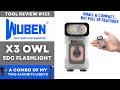 WUBEN X3 Owl - Small Light Full Of Features #tools #edc #flashlight #wuben #maintenance #light