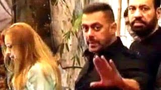 Spotted Salman Khan With Girlfriend Lulia Vantur Outside A Restaurant Spotted Salman Khan With Girlfriend Lulia Vantur Outside A Restaurant