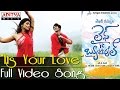 Its Your Love Full Video Song - Life is Beautiful Video Songs