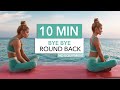 10 MIN BYE BYE ROUND BACK - workout & stretching, fix your posture, for a straight back