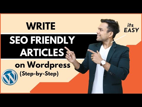 How to Write SEO FRIENDLY ARTICLE on Wordpress in 2019 Thumbnail