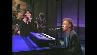 Bruce Hornsby & Shawn Colvin, "Lost Soul," on Late Night, September 11, 1990