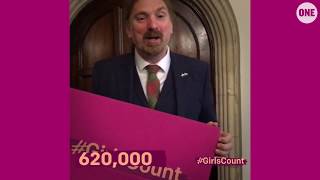 #GirlsCount | Chris Law - 620,000