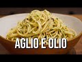 Spaghetti Aglio E Olio | Garlic And Oil Pasta Recipe