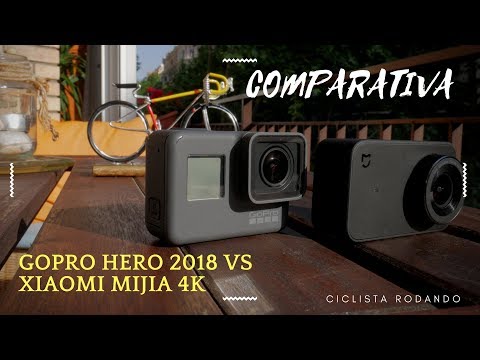 Gopro Hero 2018 Vs Xiaomi Mijia 4K comparativa Action Cams.