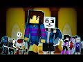 "Judgement" | Minecraft Undertale Music Video [GENOCIDE] (Song by TryHardNinja)