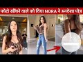 Uff Soo BOOm BOOm 😱 Nora Fatehi Flaunts Her Huge Cleavage In Transparent Top | #norafatehi #nora
