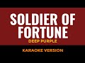 SOLDIER OF FORTUNE Karaoke | Deep Purple