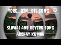 tere bin Dil lagta nahi song hindi song slowed and reverb song 🎶🎶😃😃😁🥰🥰