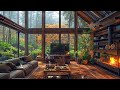 Soft Jazz Music & Cozy Living Room Ambience for Working, Studying ☕ Relaxing Jazz Instrumental Music