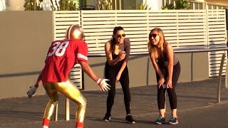 Jarryd Hayne Plays Football in Public