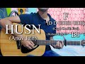 HUSN | Anuv Jain | Easy Guitar Chords Lesson+Cover, Strumming Pattern, Progressions...