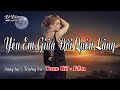 Karaoke - YÊU EM GIỮA ĐỜI QUÊN LÃNG - Tone Nữ | Lê Lâm Music