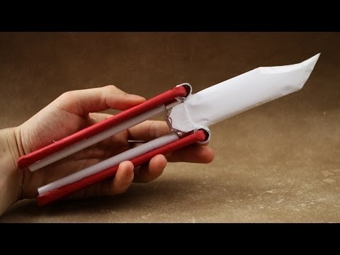 Как сделать нож бабочка из пластилина Как сделать нож бабочка из пластилина