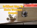 Simplest way to make wooden dowels