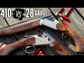 410 vs 28 Gauge Shotgun.. Which Calibre is Best?? Let's find out!!