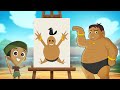 Kalia Ustaad - ढ़ोलू भोलू की कला | Fun for Kids | Chhota Bheem Cartoon | Hindi Stories