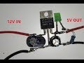 HOW to convert 12v  to 5v  using LM7805 voltage regulator ic