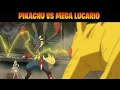 Pikachu vs Mega Lucario [Pokemon XY episode 44] (English Sub)
