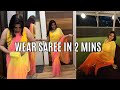 How to wear Saree for Beginners in *3 Easy Steps*