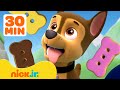 PAW Patrol Loves Yummy Pup Treats! w/ Chase & Rubble | 30 Minute Compilation | Nick Jr