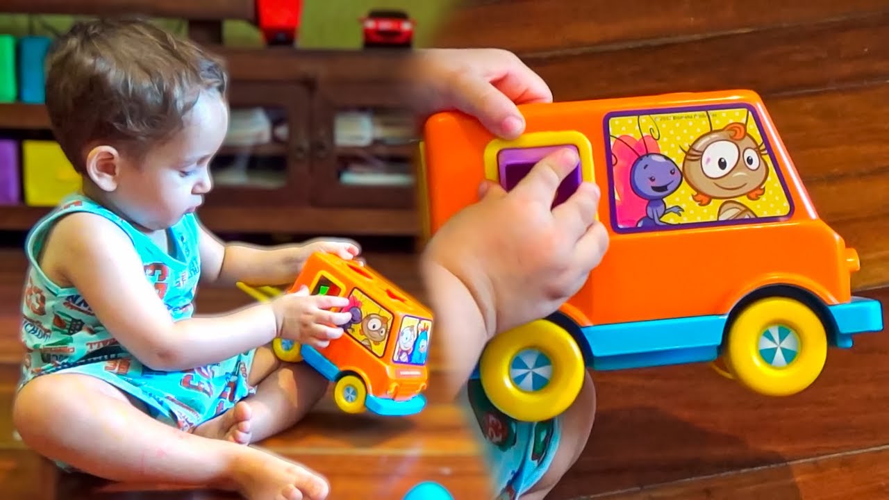 BRINCANDO com CARRINHO de FORMAS da GALINHA PINTADINHA – Infantil – Paulinho e Toquinho