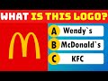 Guess 30 fast food logos🍟 | 5 Seconds | Logo Quiz 2024