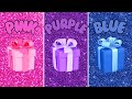 Choose Your Gift🎁Pink, purple and Blue Edition