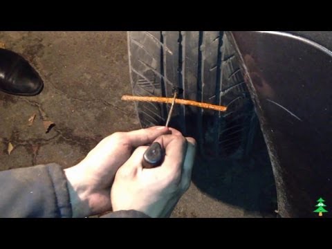 Как заклеить колесо в домашних условиях Как заклеить колесо в домашних условиях