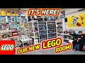 OUR ALL NEW FAMILY LEGO ROOM TOUR!