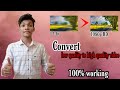 How to convert low quality video to 1080p HD ||Using  phone