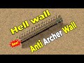 Hell Wall Toughest Defence (Trick) Stronghold Crusader | Anti Archer Wall Of Hell