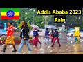 4Kilo to Megenagna in Rain, Addis Ababa walking tour 2023