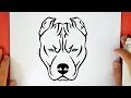 HOW TO DRAW A PITBULL
