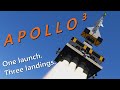 Apollo³ - To the Moon and back THREE TIMES in one launch! KSP RSS/RO