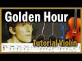 Golden Hour | Violín Play Along🎻
