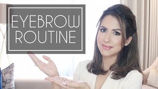 FULL EYEBROW ROUTINE & GROOMING | JASMINA BHARWANI