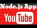 Node.js Youtube Data API V3 Subscription List App Using Express and Google Auth Library