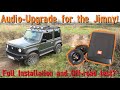 Jimny gets an Audio upgrade! - Full installation
