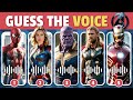 Guess The AVENGERS Character By Voice | Guess The Voice Quiz | Spider-man, Iron-man, Thor, Marvel