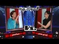 #MBCTheVoice - رنين الشعار، و لانا ابو ضاهر- عاشقة و غلبانة-  مرحلة المواجهة