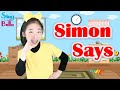 Simon Says Game with Lyrics and Actions | Brain Break Song and Game  | Sing and Dance Along for Kids