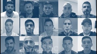 El especial saludo para los jugadores de la Selección Argentina
