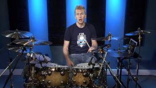 Beginner 16th Note Linear Drum Fills - Drum Lesson (DRUMEO)