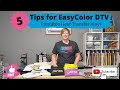 5 Tips for using Siser EasyColor DTV - Printable Heat Transfer Vinyl