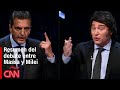 Resumen del debate presidencial en Argentina entre Sergio Massa y Javier Milei